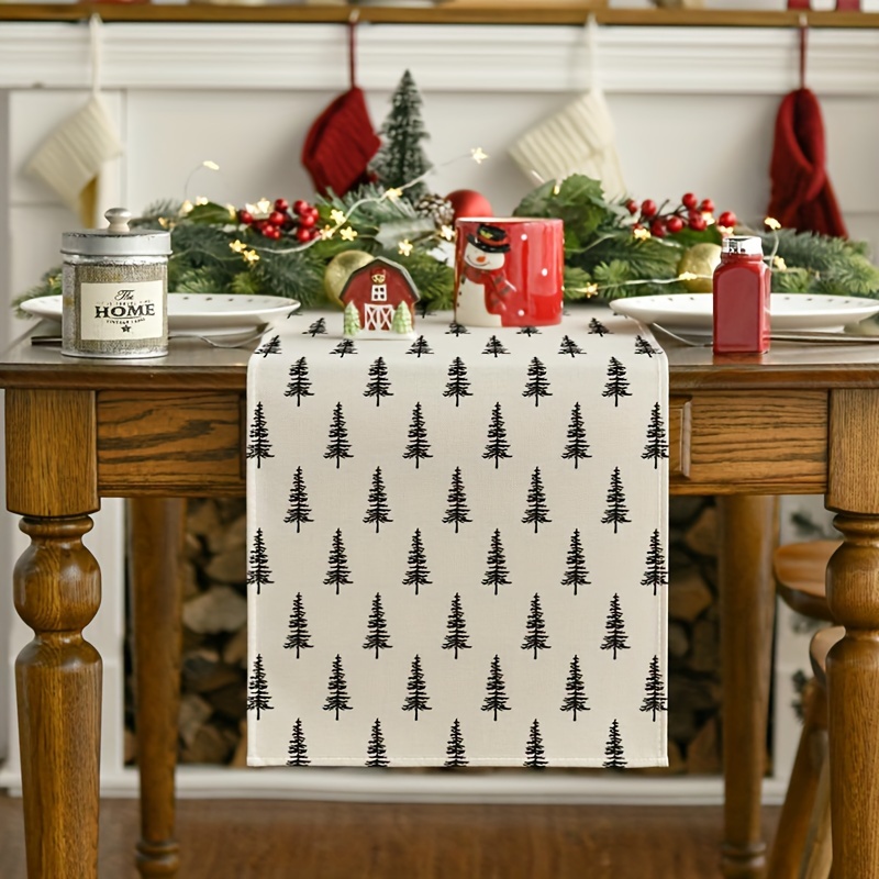 Christmas Table Runner - Prosty bieżnik na stół z motywem