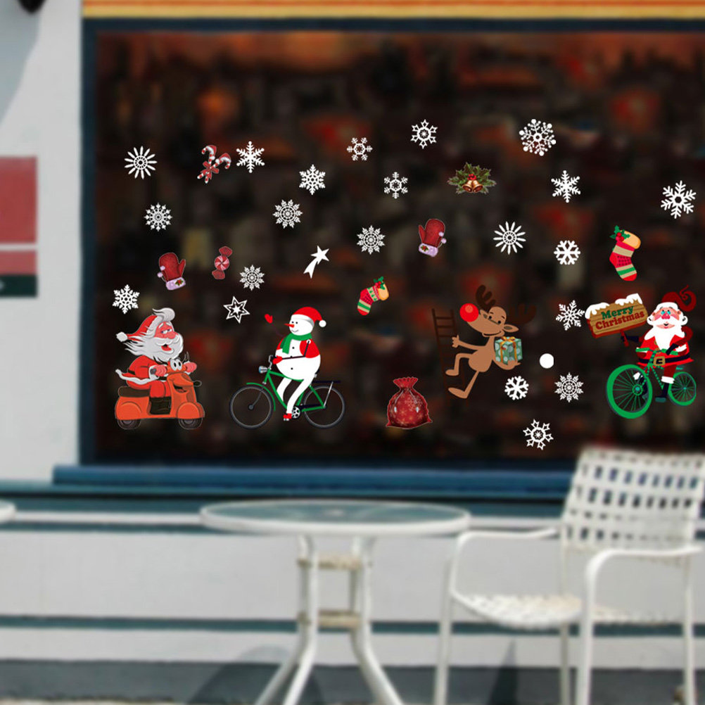 Naklejki na okno zimowe, dekor – Snowflake Window Decal recenzja i cena
