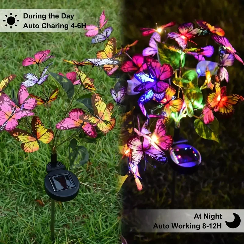 Solarny LED Motyl Lampki Ogrod – Christmas Lights Outdoor recenzja i cena