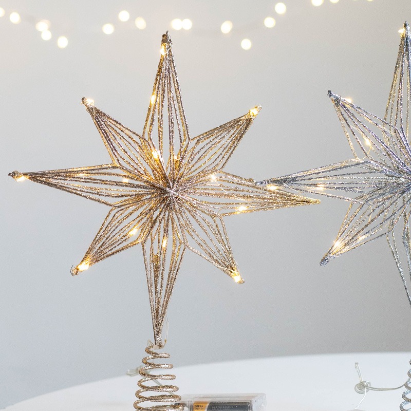 Świąteczna dekoracja choinkowa – Star Tree Topper recenzja i cena