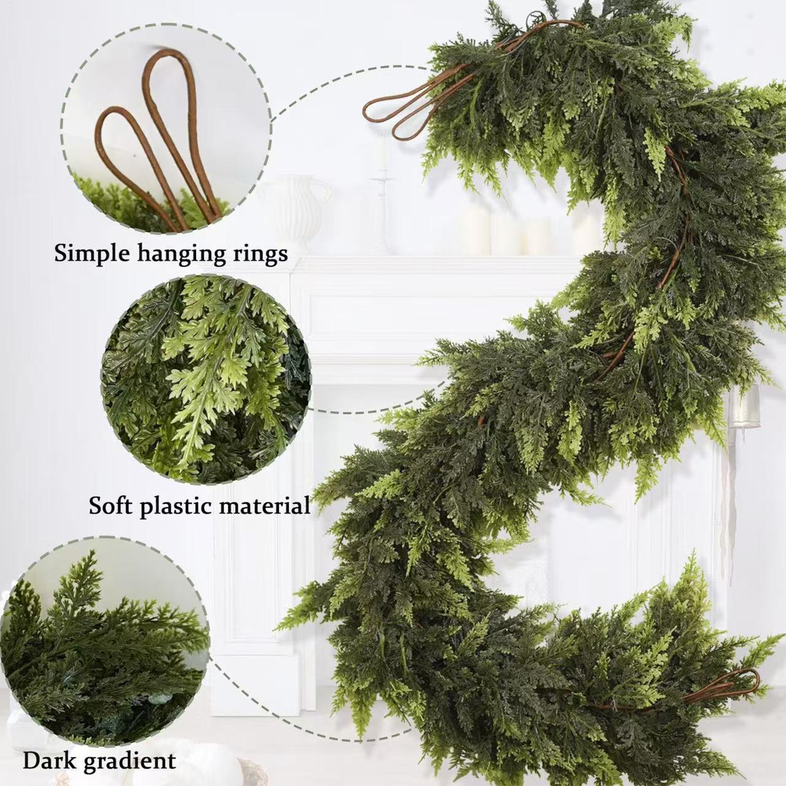 Świąteczne girlandy sztuczne z – Christmas Wreath Fake recenzja i cena