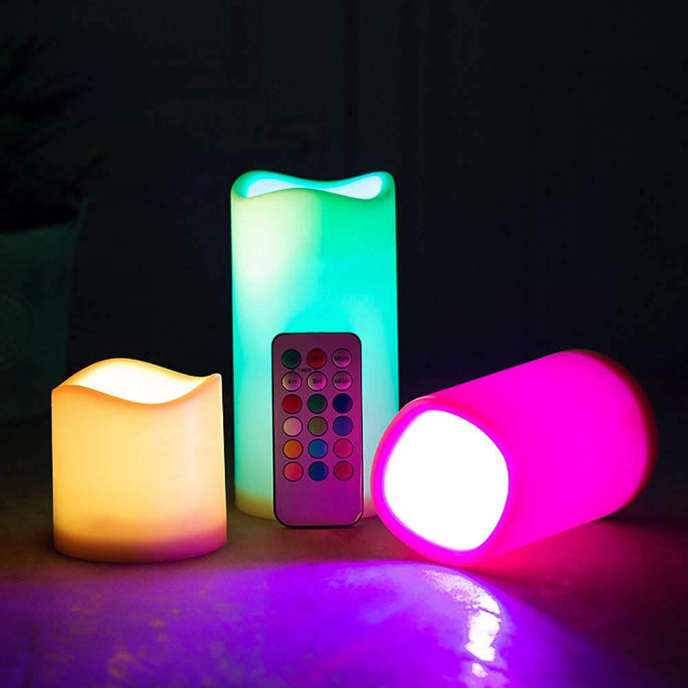3 szt./zestaw LED Bezpłomienio – Holiday Candle Set recenzja i cena
