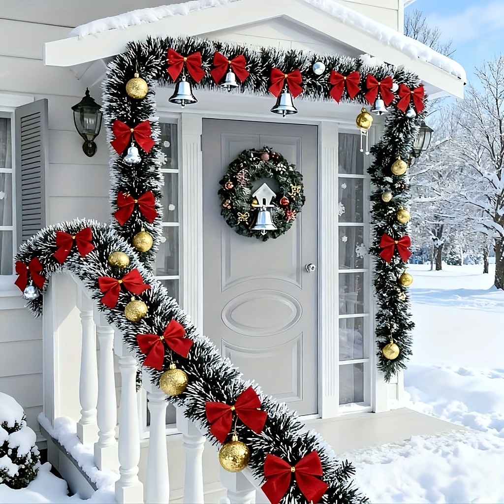Sztuczna girlanda świąteczna,  – Christmas Wreath Fake recenzja i cena