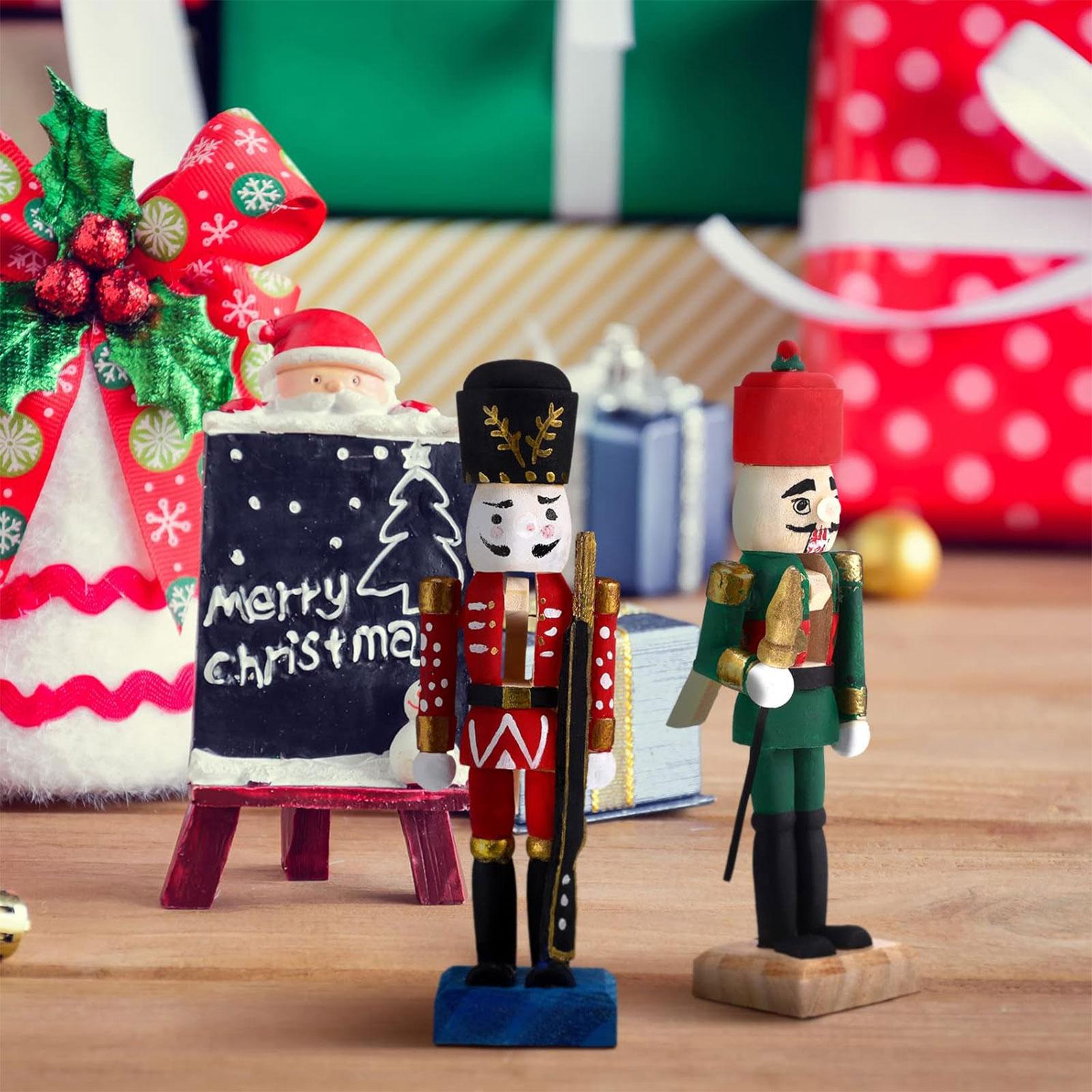 6x Drewniane Dziadek do Orzech – Nutcracker Figurine recenzja i cena