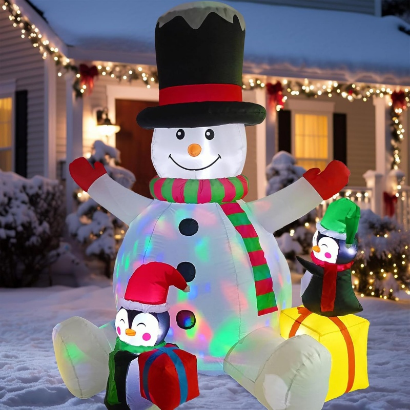 Świąteczny dmuchany bałwanek p – Christmas Lights Outdoor recenzja i cena