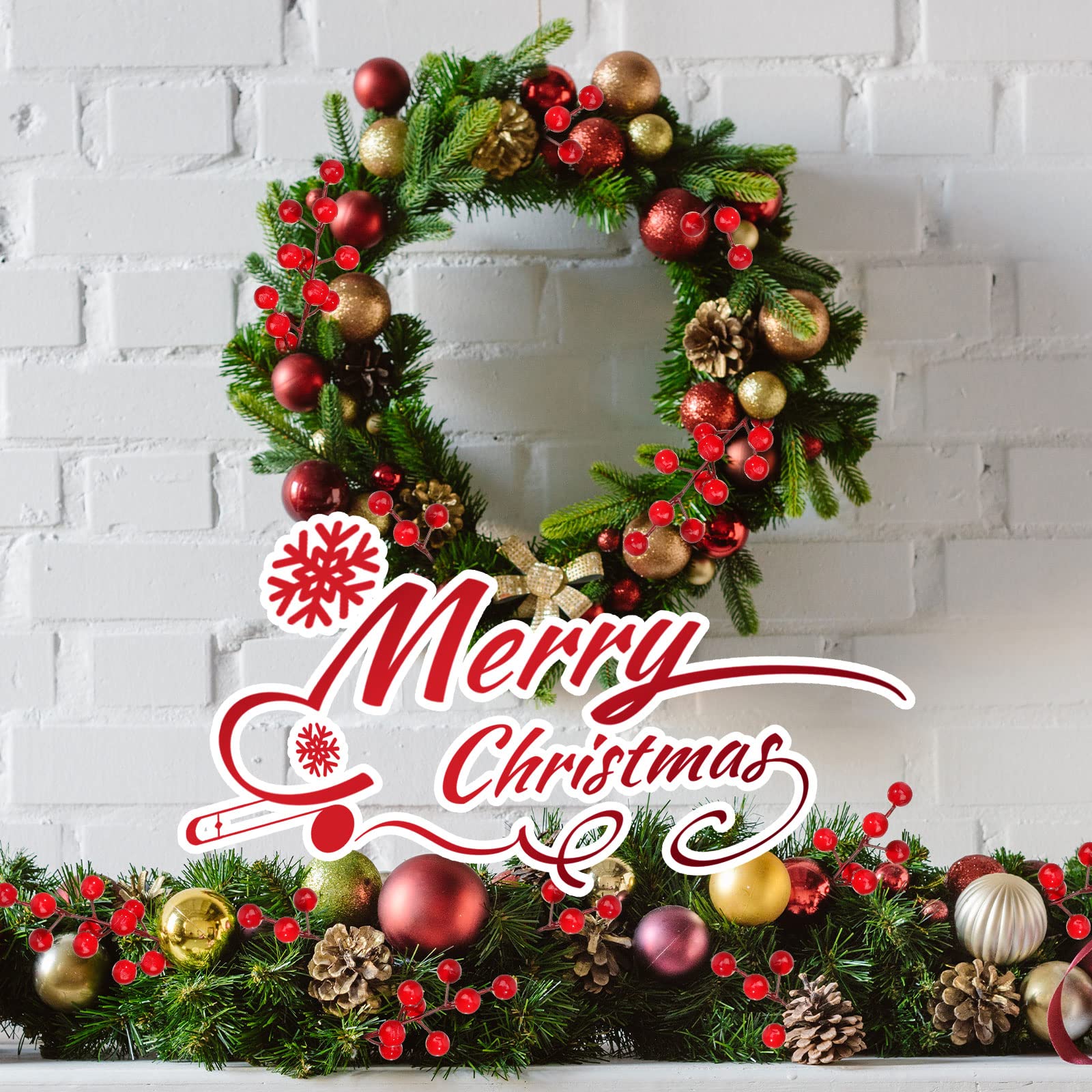 Sztuczne gałązki sosny sztuczn – Christmas Wreath Fake recenzja i cena