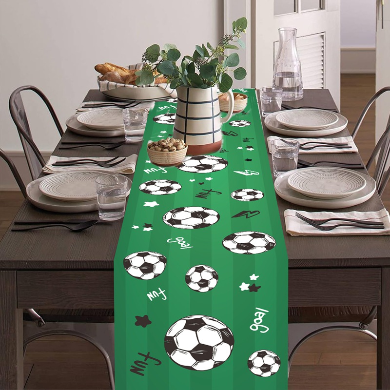 1szt Piłka nożna / Piłka nożna – Christmas Table Runner recenzja i cena