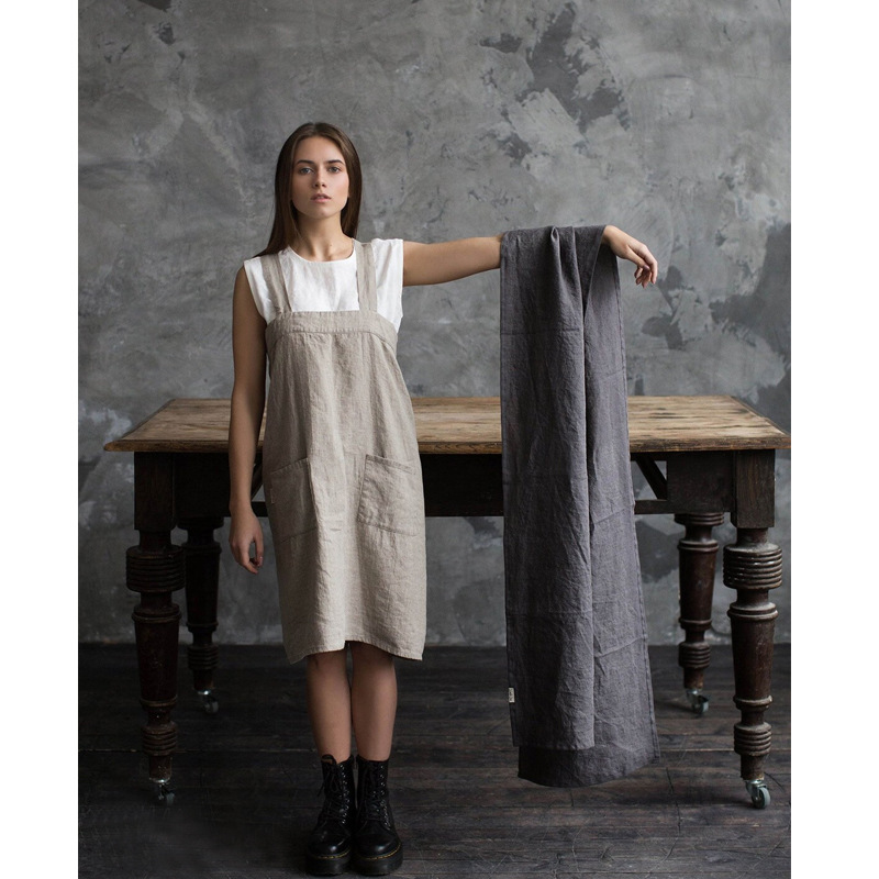 Bieżnik na stół ze 100% lnu, p – Christmas Table Runner recenzja i cena