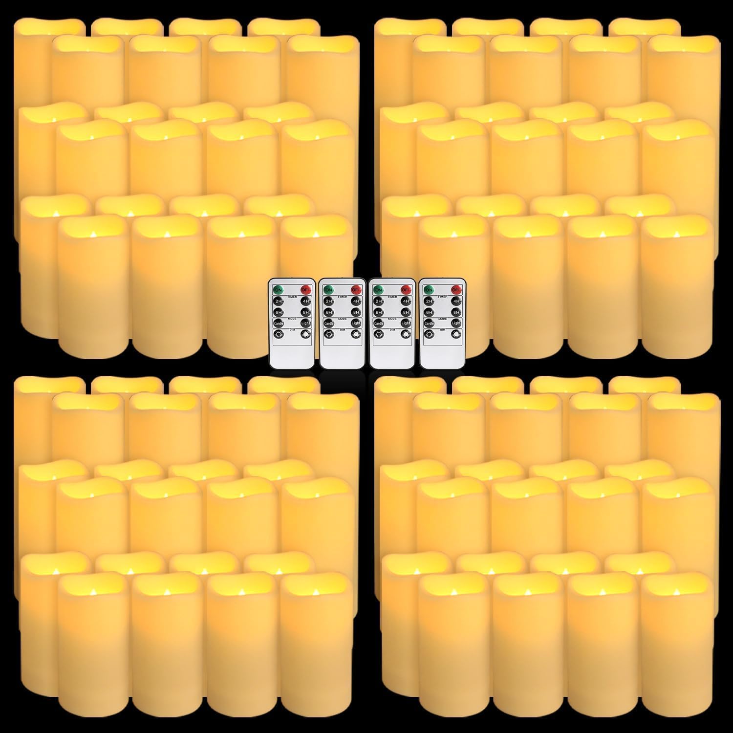 Zestaw 96 wodoodpornych, bezpł – Holiday Candle Set recenzja i cena