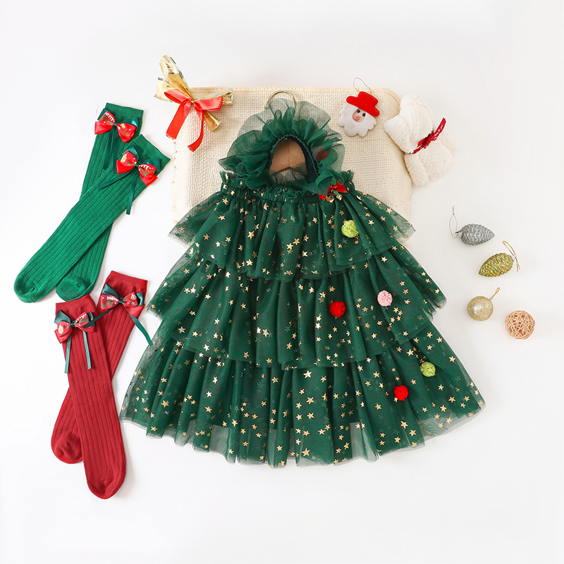 Strój Świąteczny dla Dziewczyn – Elf Costume Christmas recenzja i cena