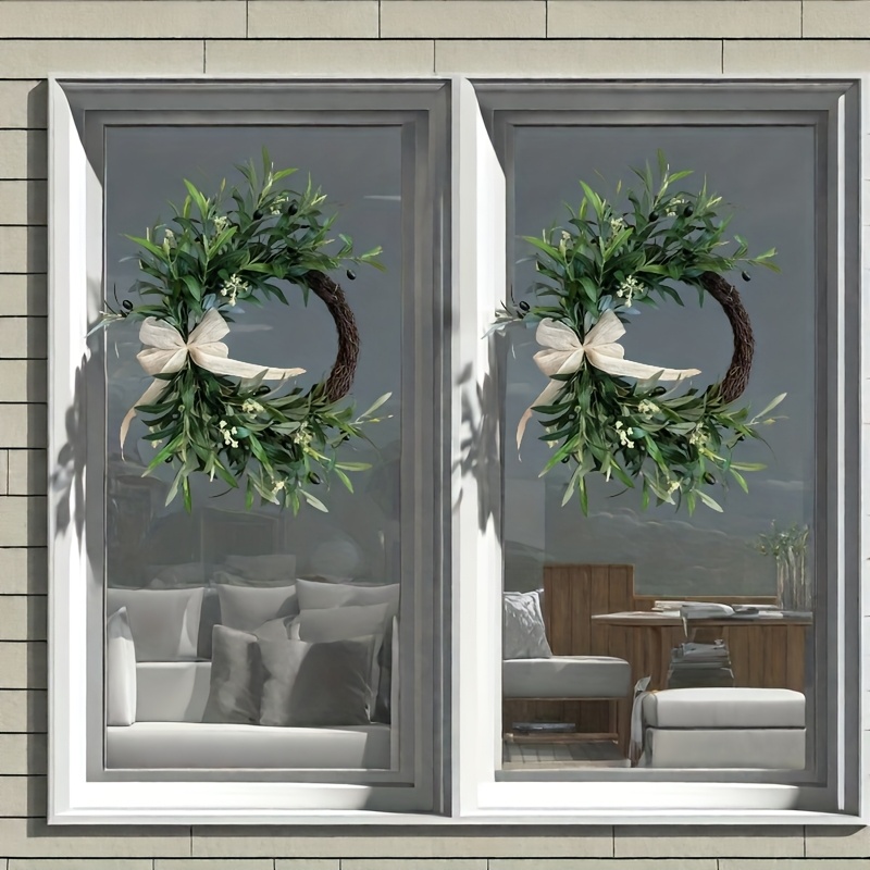 2025 Sztuczny wieniec z oliwek – Christmas Wreath Fake recenzja i cena